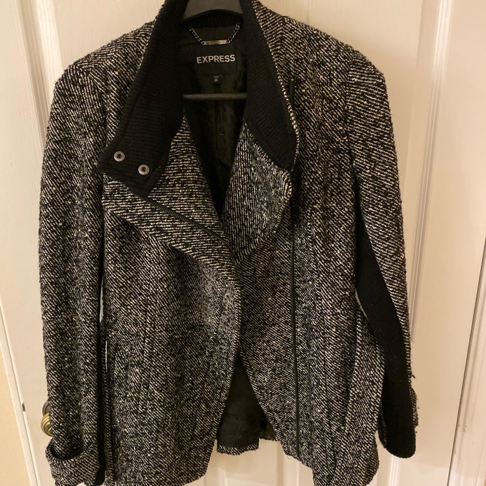 Express Houndstooth Jacket - image 1